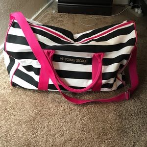 Victoria’s Secret Stripped Duffle